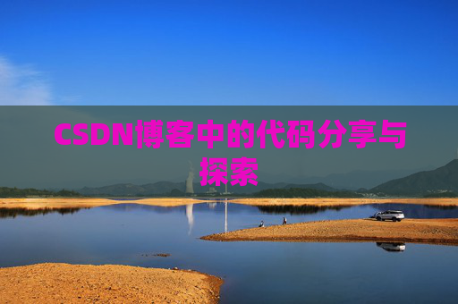 CSDN博客中的代码分享与探索